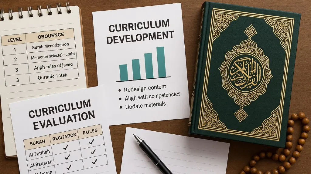 Charity Center for Quran Teaching Curriculum Evaluation and Development 002